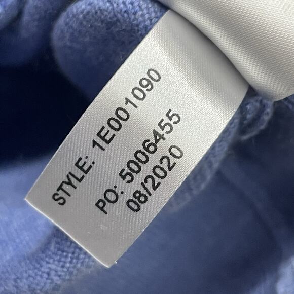 Vineyard Vines Sweater Mens XL Blue Thaxter Quarter Zip Cotton Cashmere Pullover - Picture 8 of 11